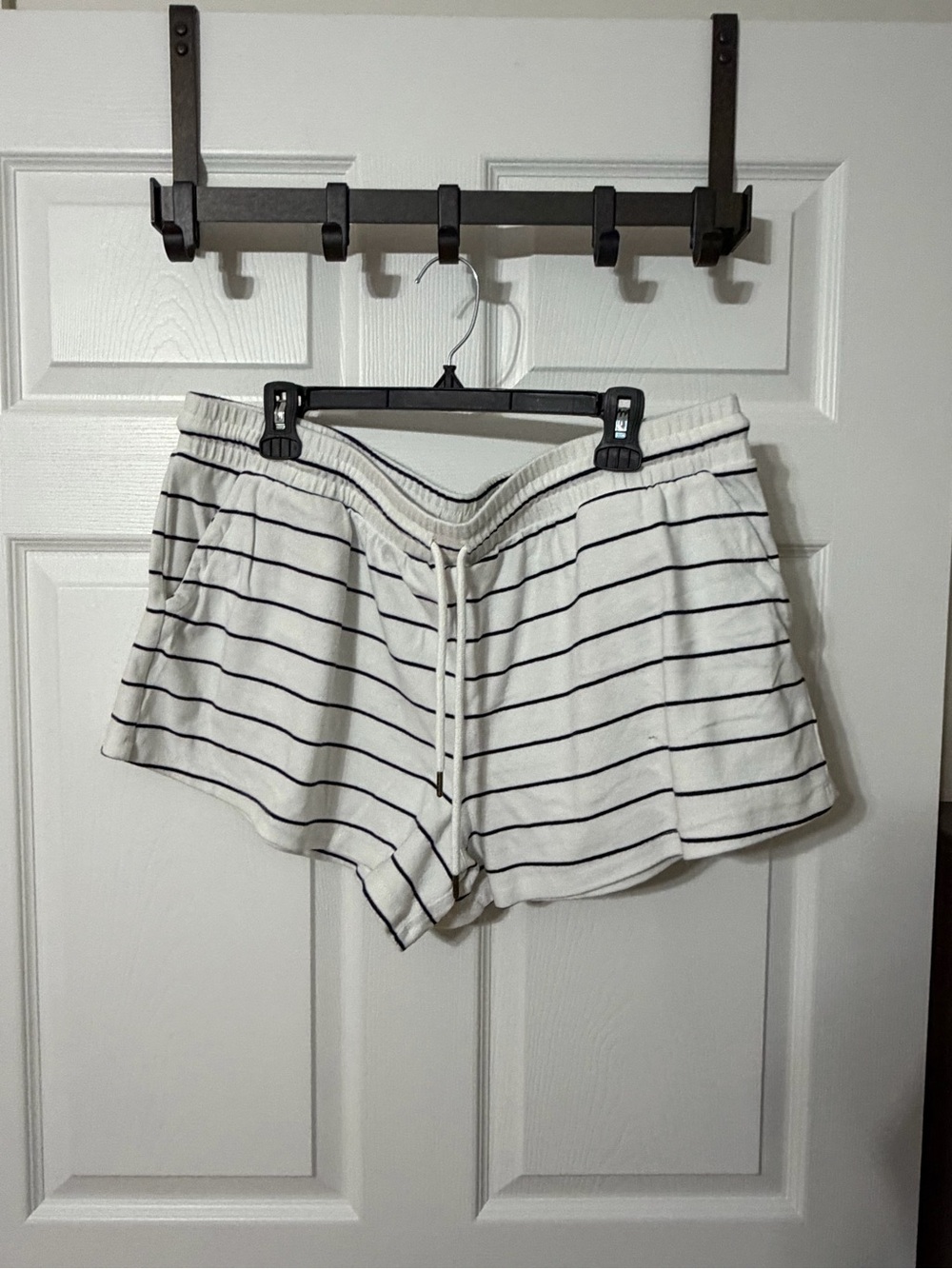 Parke x Target White Stripe Drawstring shorts women’s xxl